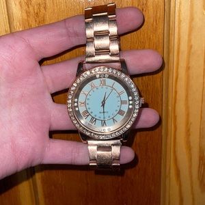 Rose Gold Quartz Watch